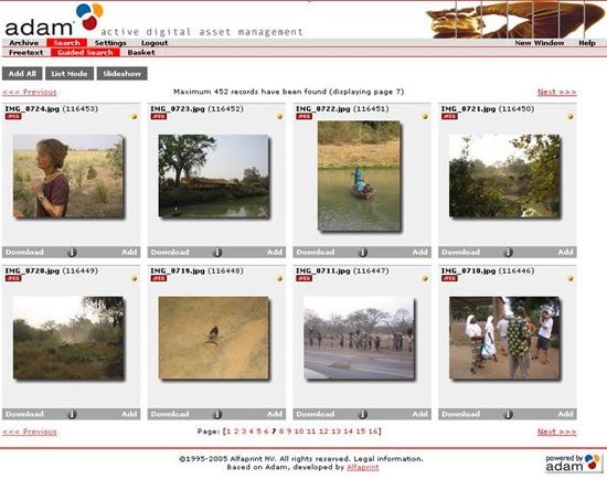 adam management site