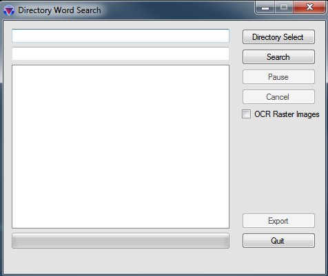 Directory Word Search Screenshot