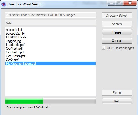 Directory Word Search Complete
