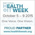 10th annual National Health IT Week (October 5 – 9, 2015)