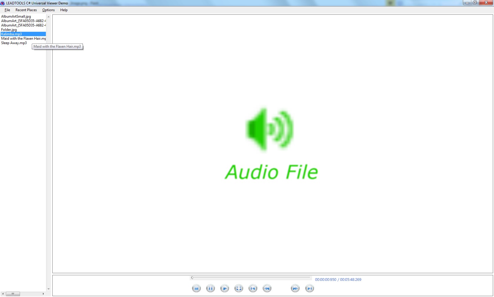 LEADUniversalViewer Audio