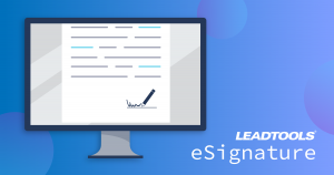 LEADTOOLS eSignature