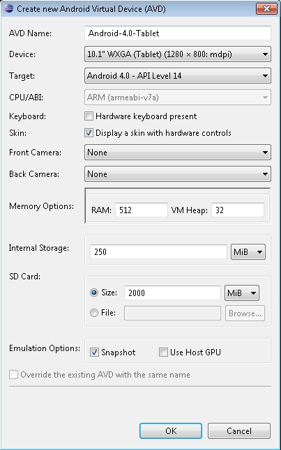 Android Virtual Device