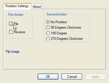 LEAD Video Rotation Transform User Interface