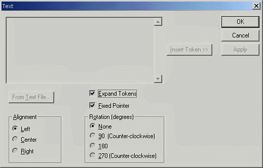 Text Dialog Box for Annotations image\adtext.gif