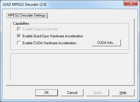 Video codec pack Video codec pack