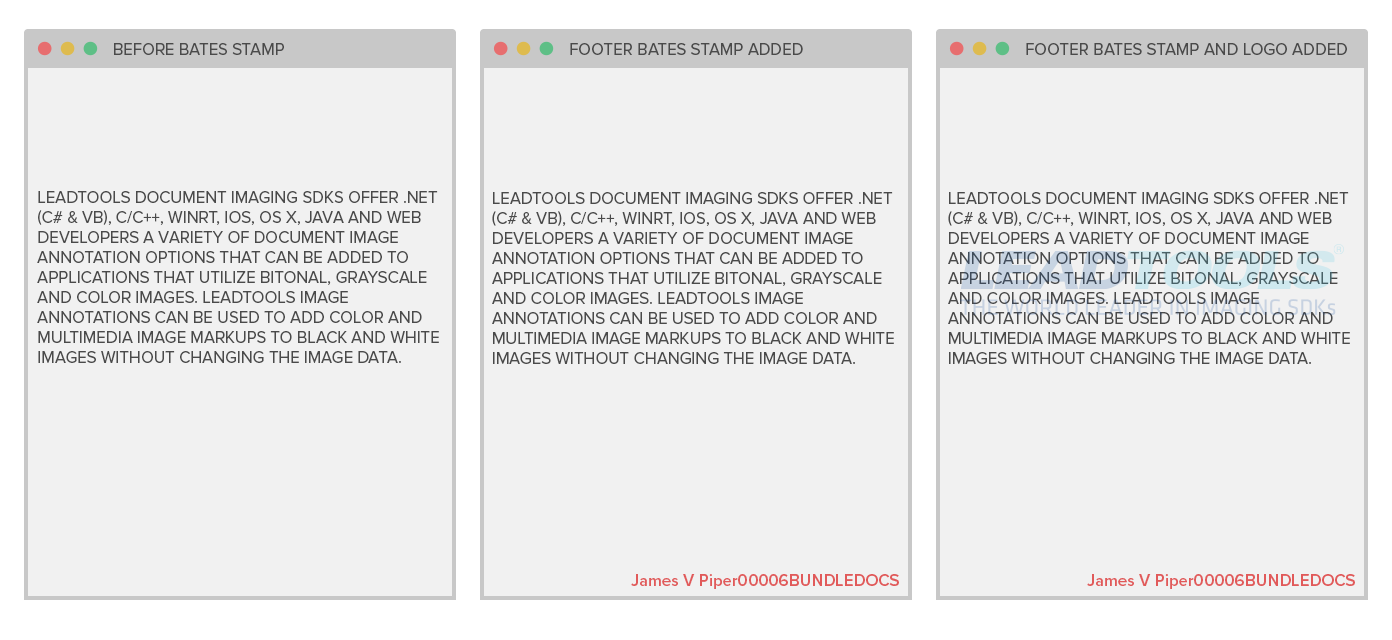 Bates Stamp Bates Stamp