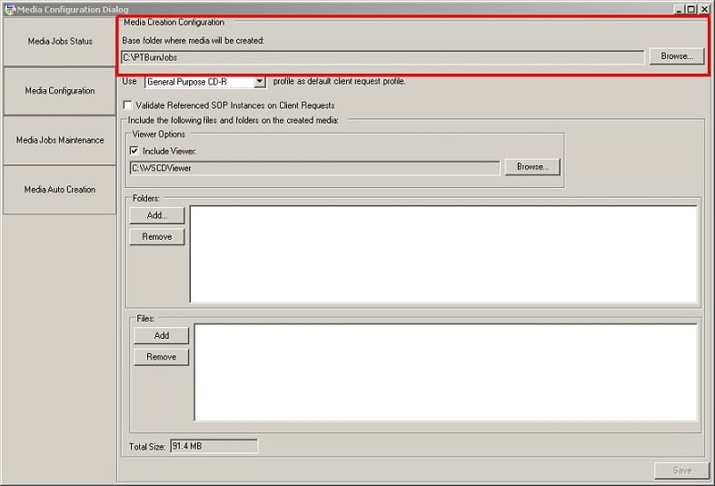 Media Configuration Group Media Configuration Group