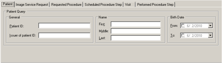 Patient Tab Patient Tab