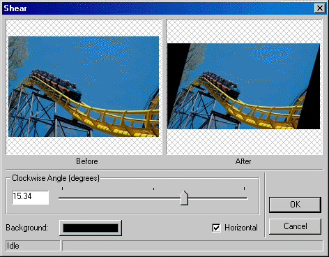 Horizontal Shear Horizontal Shear