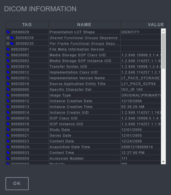 Display DICOM Data