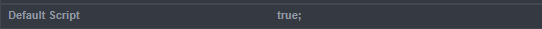 Default Script