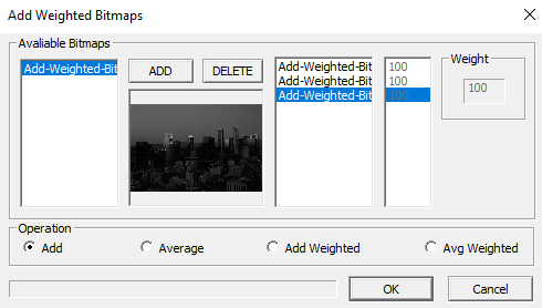 Add-Weighted-Bitmaps Function - After