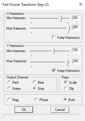 FFT Function - Settings