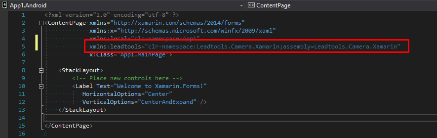 Xamarin Assembly Reference