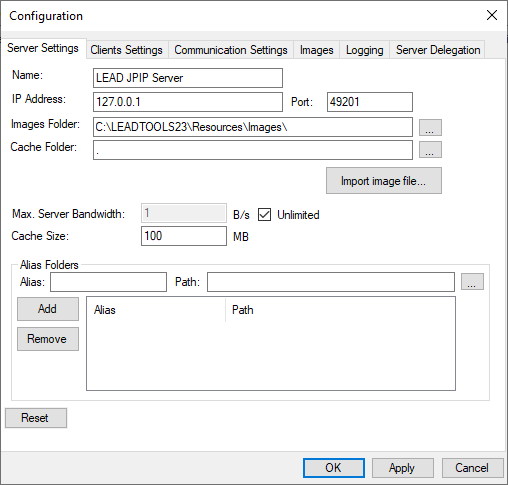 Server Configuration