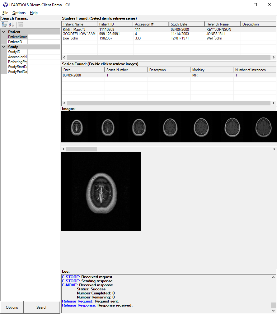 Dicom Client Move