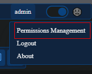 User Permissions Management