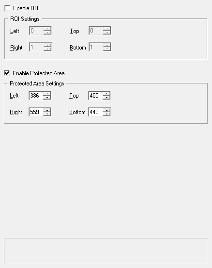 ROI Settings property page