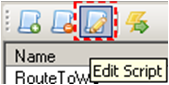 Edit Scripts Icon