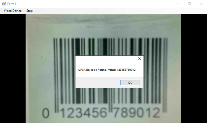 Detect and Extract Barcode using Live Capture