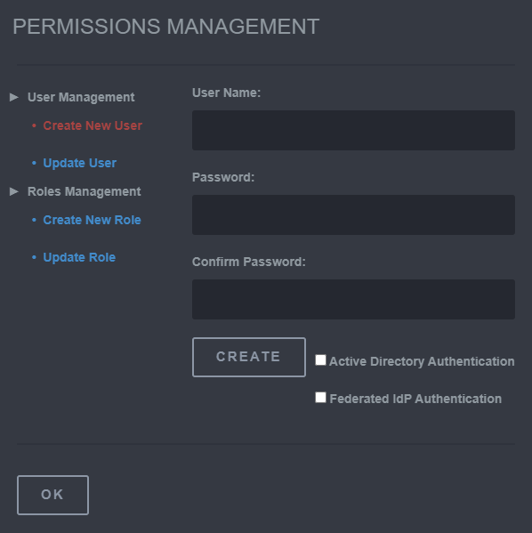 Change permissions