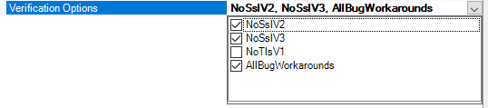 Verification Options