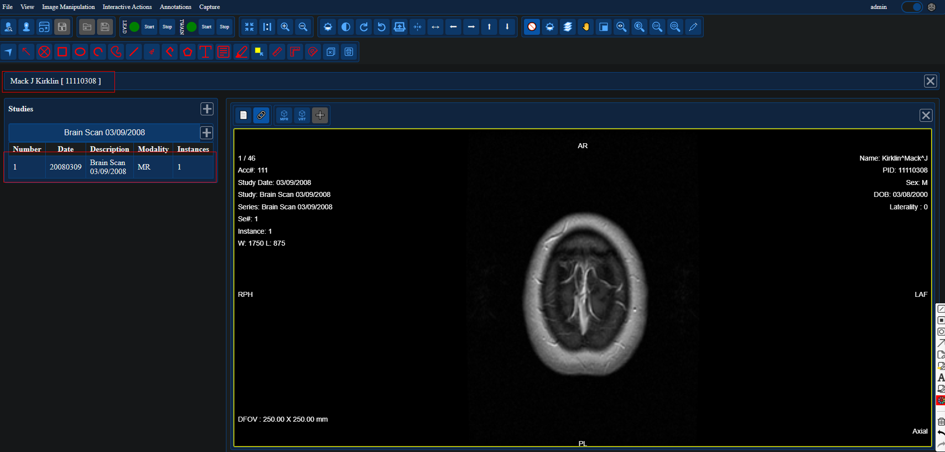 Patient Medical View