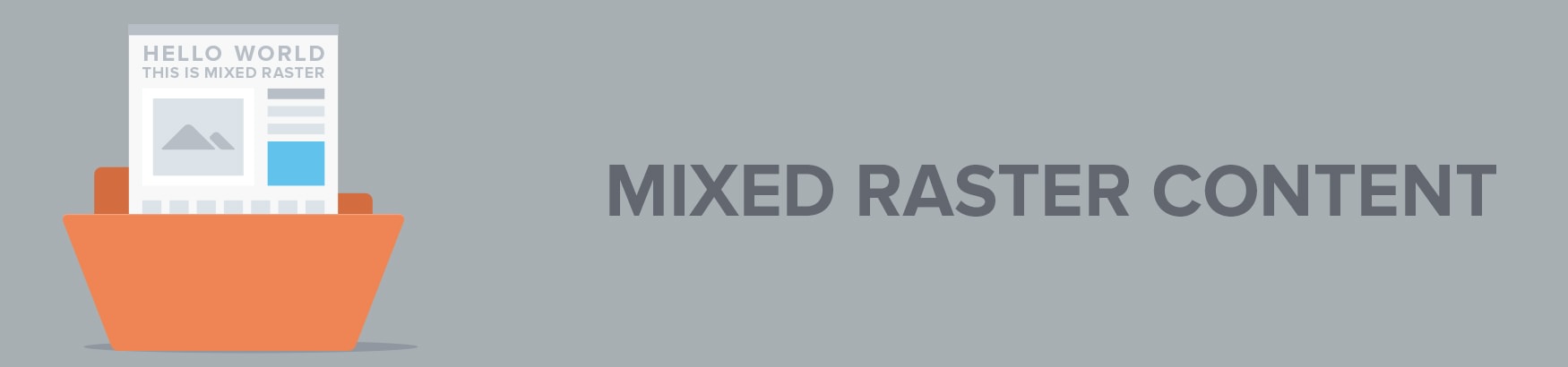 Mixed Raster Content (MRC)