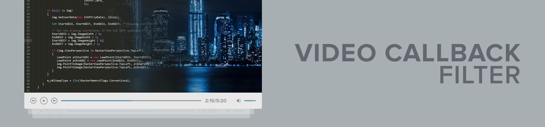 Video Callback Filter