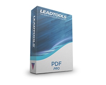 LEADTOOLS PDF Pro v20