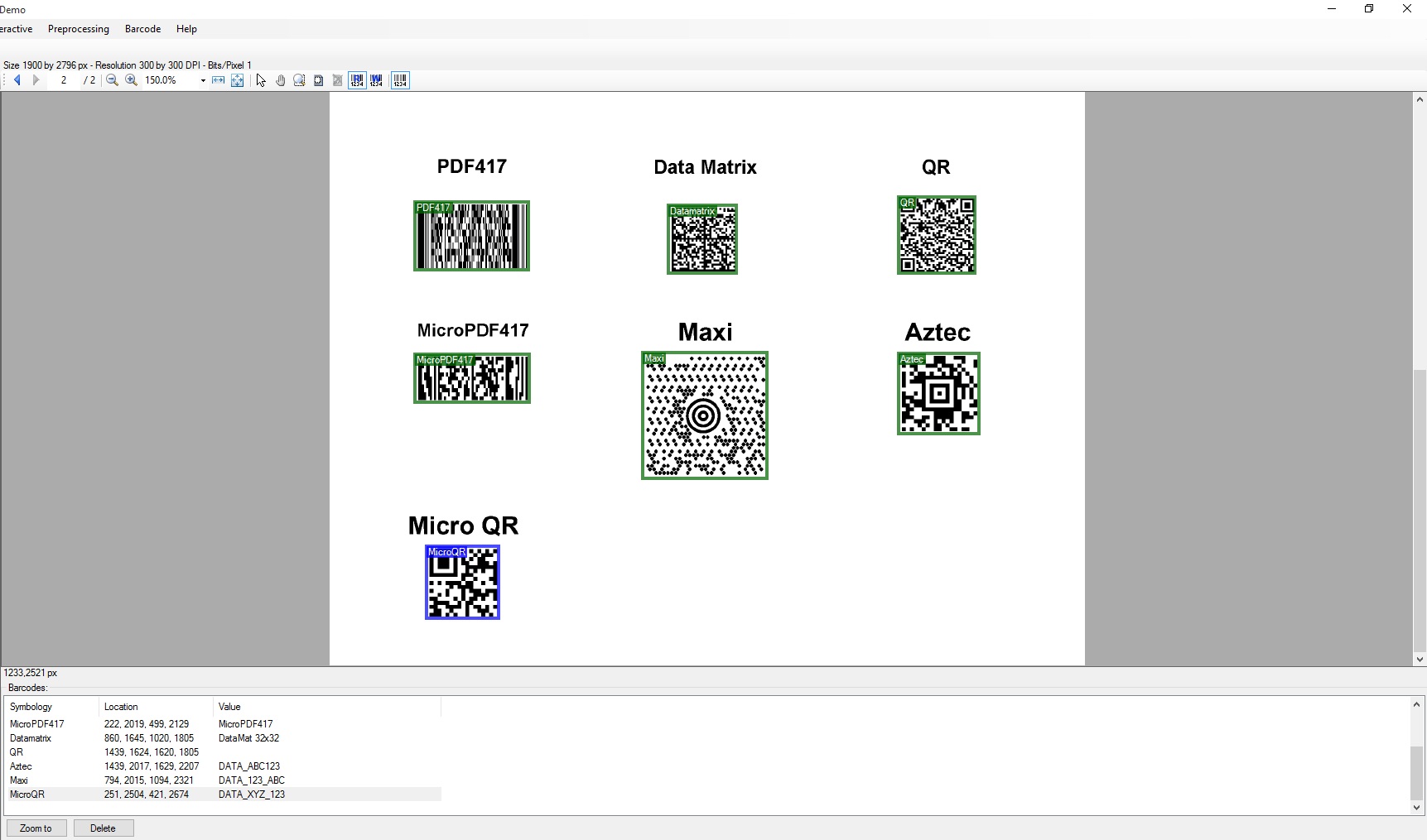 Barcode SDK Technology  C# .NET Toolkit  LEADTOOLS