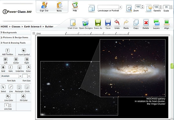 Power Class 360 Image Builder Screenshot