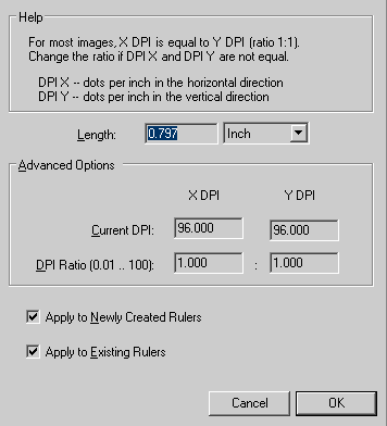 Calibration for Ruler Annotation Object Types