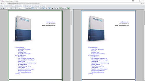 Document Comparer screenshot