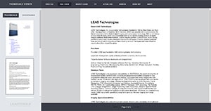 Thumbnail and Bookmark Demo screenshot