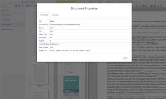 Document Composer screenshot