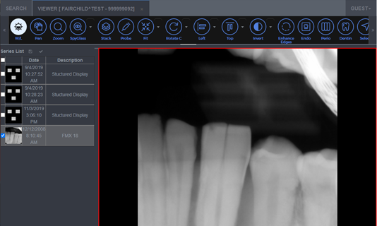 Dental Web Viewer screenshot